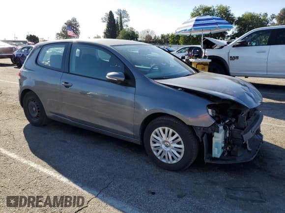 ✅ 2012 Volkswagen Golf • VIN: WVWBB7AJ0CW230058 • Lot: 49864615. Listed on Copart with 60,731 mi. Free auction sales archive from the USA and detailed vehicle history report at DreamBid. Image 4.