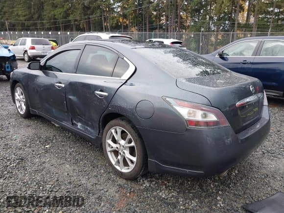 ✅ 2013 Nissan Maxima S • VIN: 1N4AA5AP4DC807349 • Lot: 43657990. Listed on IAAI with 164,161 mi. Free auction sales archive from the USA and detailed vehicle history report at DreamBid. Image 3.