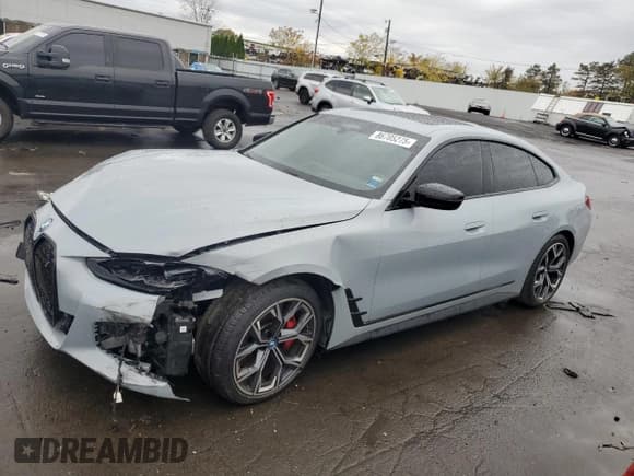 ✅ 2023 BMW i4 eDrive40 • VIN: WBY73AW09PFR31069 • Lot: 86705275. Wystawiony na Copart z przebiegiem 66 903 mil. Bezpłatny archiwum sprzedaży aukcyjnych z USA i szczegółowy raport historii pojazdu na DreamBid. Zdjęcie 1.