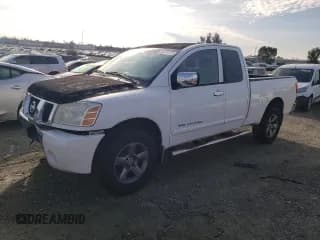 ✅ 2005 Nissan Titan SE • VIN: 1N6AA06B35N507203 • Lot: 45809955. Listed on Copart with 105,574 mi. Free auction sales archive from the USA and detailed vehicle history report at DreamBid. Image 1.