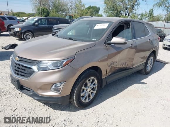 ✅ 2018 Chevrolet Equinox LT • VIN: 2GNAXJEV1J6281218 • Лот: 43360463. Опубликован ранее на IAAI с пробегом 126 836 миль. Бесплатный доступ к архиву аукционных продаж из США и подробный отчёт об истории автомобиля на DreamBid. Изображение 2.