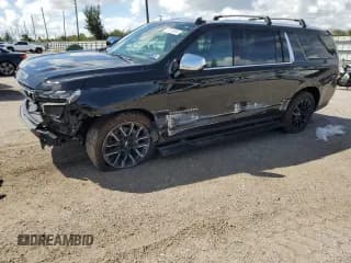 ✅ 2023 Chevrolet Suburban Premier • VIN: 1GNSKFKD2PR285609 • Lot: 73043564. Wystawiony na Copart z przebiegiem 36 875 mil. Bezpłatny archiwum sprzedaży aukcyjnych z USA i szczegółowy raport historii pojazdu na DreamBid. Zdjęcie 1.