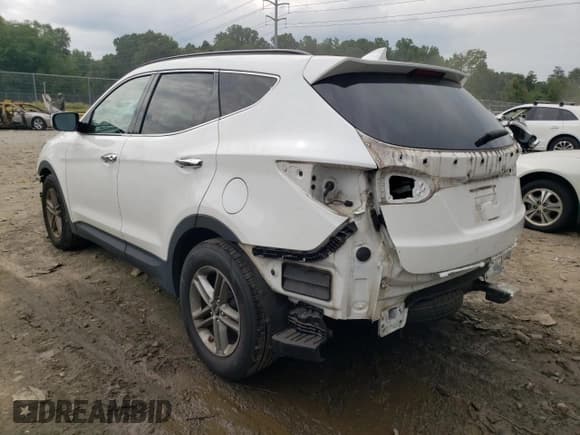 ✅ 2017 Hyundai Santa Fe 2.4L • VIN: 5XYZU3LB5HG397432 • Лот: 63165933. Опубликован ранее на Copart с пробегом 91 112 миль. Бесплатный доступ к архиву аукционных продаж из США и подробный отчёт об истории автомобиля на DreamBid. Изображение 2.