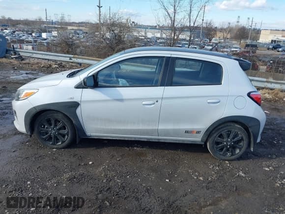 ✅ 2023 Mitsubishi Mirage Black Edition • VIN: ML32AWHJ0PH006398 • Lot: 41420525. Listed on IAAI with 25,417 mi. Free auction sales archive from the USA and detailed vehicle history report at DreamBid. Image 14.