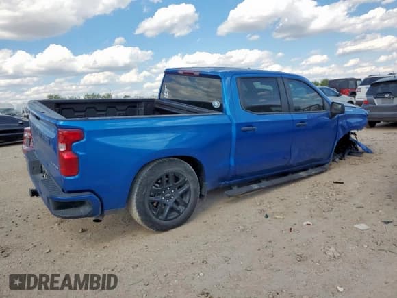 ✅ 2024 Chevrolet Silverado 1500 Custom • VIN: 3GCPABEK9RG197874 • Lot: 83969115. Wystawiony na Copart z przebiegiem 33 184 mil. Bezpłatny archiwum sprzedaży aukcyjnych z USA i szczegółowy raport historii pojazdu na DreamBid. Zdjęcie 3.