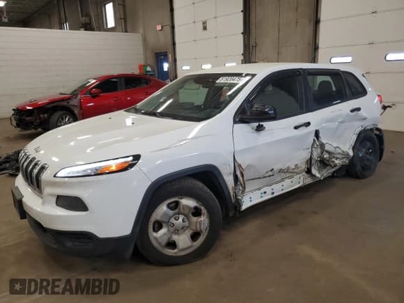 ✅ 2015 Jeep Cherokee Sport • VIN: 1C4PJLAB0FW506561 • Lot: 81920475. Wystawiony na Copart z przebiegiem 218 981 mil. Bezpłatny archiwum sprzedaży aukcyjnych z USA i szczegółowy raport historii pojazdu na DreamBid. Zdjęcie 1.