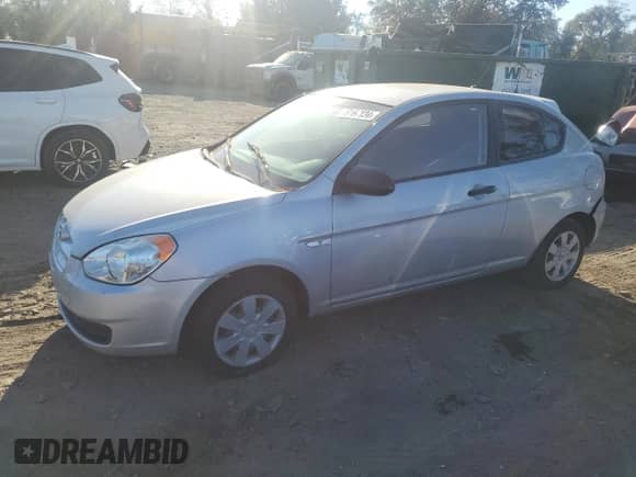 2007 Hyundai Accent GS with VIN KMHCM36C67U012284, listed as a Copart auction lot 76167134 with 123,954 mi miles and Clean title. Bid and sale history available at DreamBid. Image 1.