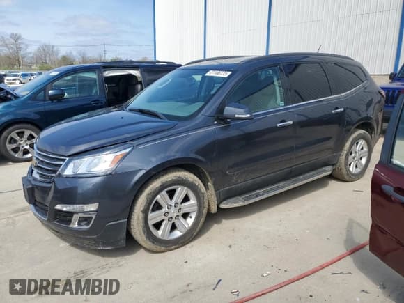 ✅ 2013 Chevrolet Traverse LT • VIN: 1GNKVGKD0DJ242989 • Lot: 53601655. Wystawiony na Copart z przebiegiem 228 744 mil. Bezpłatny archiwum sprzedaży aukcyjnych z USA i szczegółowy raport historii pojazdu na DreamBid. Zdjęcie 1.
