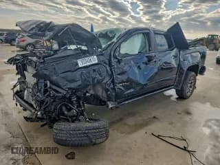 ✅ 2021 GMC Canyon 4WD AT4 • VIN: 1GTG6FEN9M1271837 • Lot: 93345615. Listed on Copart with Not provided. Free auction sales archive from the USA and detailed vehicle history report at DreamBid. Image 1.