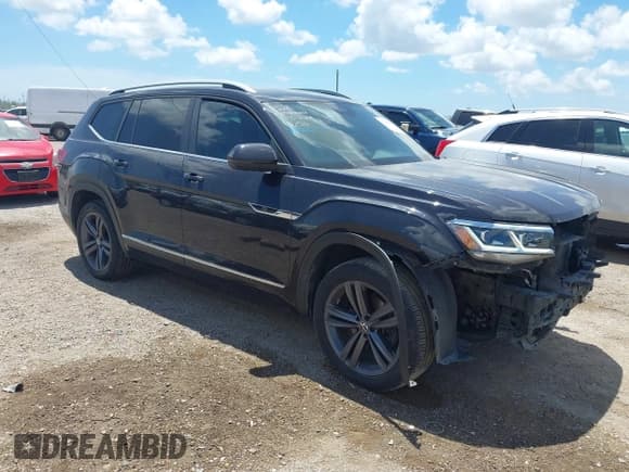 ✅ 2022 Volkswagen Atlas SEL R-Line • VIN: 1V2AR2CA6NC512991 • Lot: 42788320. Listed on IAAI with 78,605 mi. Free auction sales archive from the USA and detailed vehicle history report at DreamBid. Image 1.