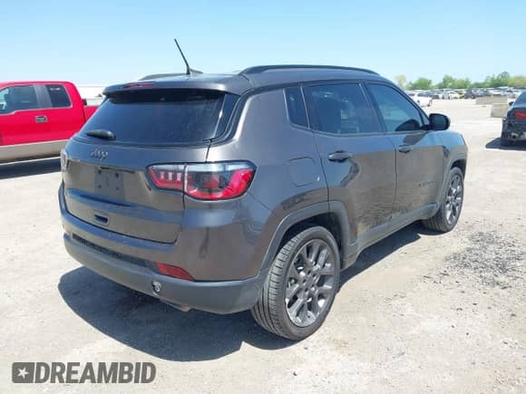 2021 Jeep Compass 80th Anniversary with VIN 3C4NJCEB6MT518282, listed as a IAAI auction lot 42020674 with 145,382 mi miles and . Bid and sale history available at DreamBid. Image 4.