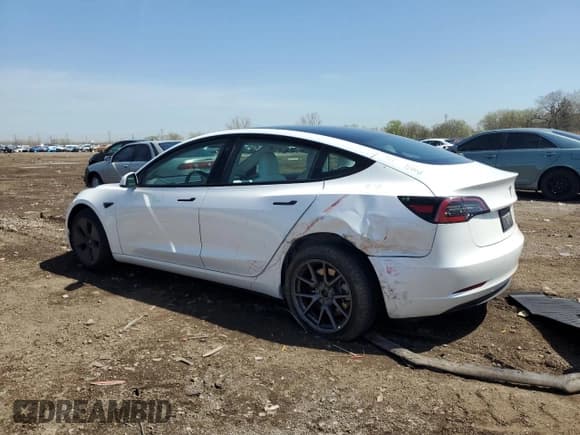 ✅ 2021 Tesla Model 3 Standard Range Plus • VIN: 5YJ3E1EAXMF977983 • Lot: 53858465. Listed on Copart with 28,279 mi. Free auction sales archive from the USA and detailed vehicle history report at DreamBid. Image 2.