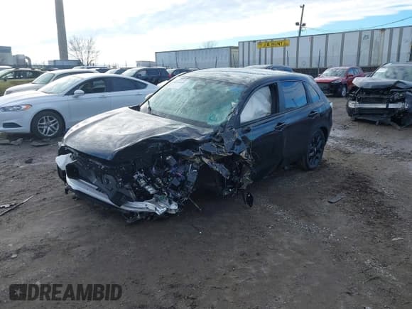 ✅ 2025 Honda HR-V Sport • VIN: 3CZRZ2H58SM723047 • Lot: 41214430. Listed on IAAI with Not provided. Free auction sales archive from the USA and detailed vehicle history report at DreamBid. Image 2.