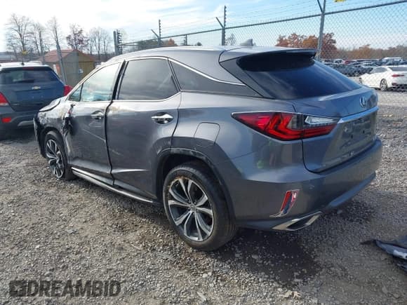 ✅ 2017 Lexus RX 350 F Sport • VIN: 2T2BZMCA5HC066230 • Lot: 43626589. Listed on IAAI with 44,671 mi. Free auction sales archive from the USA and detailed vehicle history report at DreamBid. Image 3.