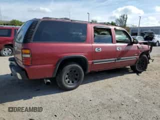 2001 Chevrolet Suburban LS z VIN 1GNFK16T31J205858, wystawiony jako Copart lot #48822154 z przebiegiem 161 849 mil mil oraz Szkoda całkowita • Salvage title. Historia ofert i sprzedaży dostępna na DreamBid. Obrazek 3.