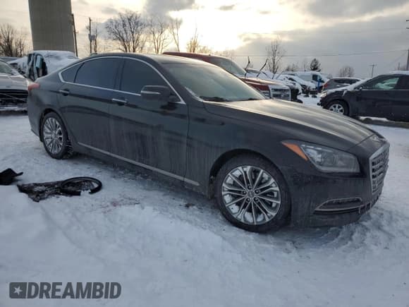 ✅ 2016 Hyundai Genesis 3.8L • VIN: KMHGN4JE6GU128453 • Lot: 42288475. Wystawiony na Copart z przebiegiem 78 124 mil. Bezpłatny archiwum sprzedaży aukcyjnych z USA i szczegółowy raport historii pojazdu na DreamBid. Zdjęcie 4.