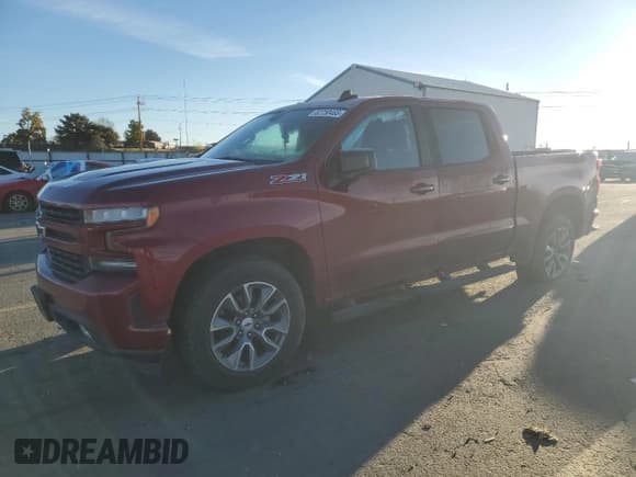 ✅ 2020 Chevrolet Silverado 1500 RST • VIN: 1GCUYEED1LZ277338 • Lot: 82758465. Listed on Copart with 98,118 mi. Free auction sales archive from the USA and detailed vehicle history report at DreamBid. Image 1.