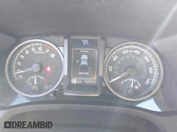 ✅ 2022 Toyota Tacoma TRD Off Road • VIN: 3TMCZ5AN6NM507516 • Lot: 43627127. Listed on IAAI with 52,077 mi. Free auction sales archive from the USA and detailed vehicle history report at DreamBid. Image 7.