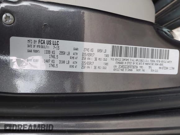 ✅ 2015 Dodge Grand Caravan SXT • VIN: 2C4RDGCG9FR738794 • Lot: 43458169. Wystawiony na IAAI z przebiegiem 126 116 mil. Bezpłatny archiwum sprzedaży aukcyjnych z USA i szczegółowy raport historii pojazdu na DreamBid. Zdjęcie 9.