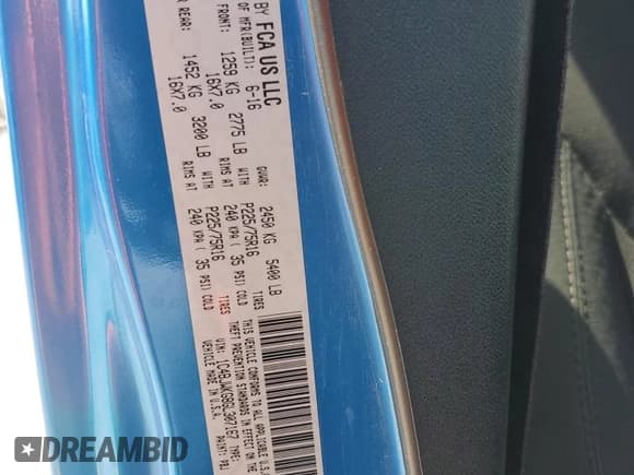 ✅ 2016 Jeep Wrangler Unlimited Sport RHD • VIN: 1C4BJWKG8GL307167 • Lot: 57186605. Listed on Copart with 182,213 mi. Free auction sales archive from the USA and detailed vehicle history report at DreamBid. Image 12.