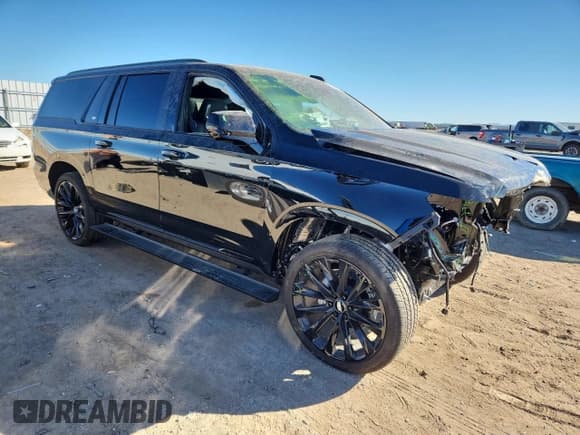 ✅ 2025 Cadillac Escalade ESV 4WD Sport Platinum • VIN: 1GYS9RRL6SR363783 • Lot: 85400045. Listed on Copart with Not provided. Free auction sales archive from the USA and detailed vehicle history report at DreamBid. Image 4.
