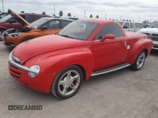 ✅ 2004 Chevrolet SSR LS • VIN: 1GCES14P44B104112 • Lot: 75260344. Listed on Copart with Not provided. Free auction sales archive from the USA and detailed vehicle history report at DreamBid. Image 1.