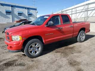 2004 Dodge 1500 SLT z VIN 1D7HU18D64S695220, wystawiony jako Copart lot #65894664 z przebiegiem 184 338 mil mil oraz Szkoda całkowita • Salvage title. Historia ofert i sprzedaży dostępna na DreamBid. Obrazek 1.
