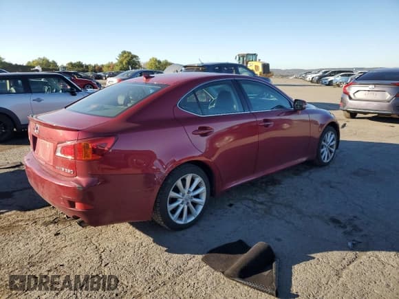 ✅ 2009 Lexus IS 250 • VIN: JTHCK262095031436 • Lot: 86086025. Wystawiony na Copart z przebiegiem 169 244 mil. Bezpłatny archiwum sprzedaży aukcyjnych z USA i szczegółowy raport historii pojazdu na DreamBid. Zdjęcie 3.