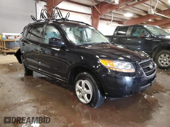 ✅ 2007 Hyundai Santa Fe GLS • VIN: 5NMSG13D47H112030 • Lot: 75103834. Listed on Copart with 181,639 mi. Free auction sales archive from the USA and detailed vehicle history report at DreamBid. Image 4.