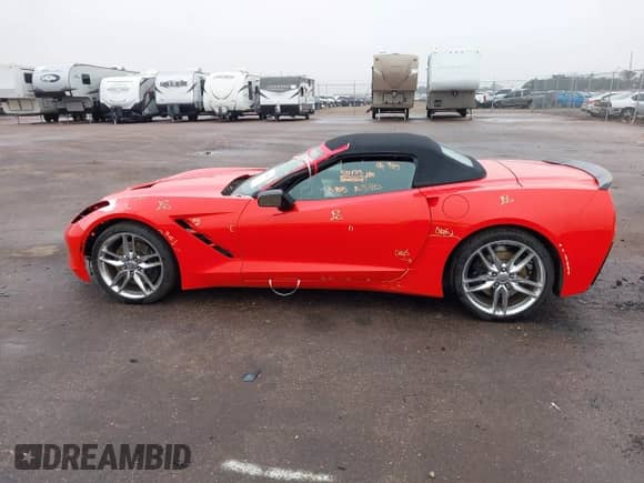 2016 Chevrolet Corvette Z51 2LT with VIN 1G1YK3D77G5105789, listed as a IAAI auction lot 43463430 with 58,300 mi miles and . Bid and sale history available at DreamBid. Image 15.