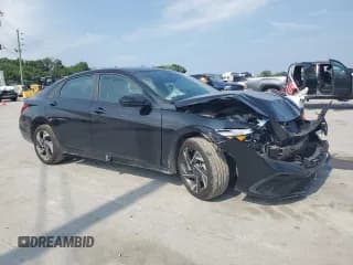 ✅ 2025 Hyundai Elantra SEL Sport • VIN: KMHLM4DG9SU879912 • Lot: 63646935. Listed on Copart with 22,280 mi. Free auction sales archive from the USA and detailed vehicle history report at DreamBid. Image 4.