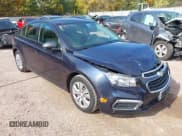 ✅ 2016 Chevrolet Cruze LS • VIN: 1G1PC5SH6G7220341 • Lot: 43466130. Listed on IAAI with 145,359 mi. Free auction sales archive from the USA and detailed vehicle history report at DreamBid. Image 1.