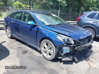 ✅ 2018 Hyundai Sonata SEL • VIN: 5NPE34AF0JH709037 • Lot: 42516338. Listed on IAAI with 90,257 mi. Free auction sales archive from the USA and detailed vehicle history report at DreamBid. Image 1.