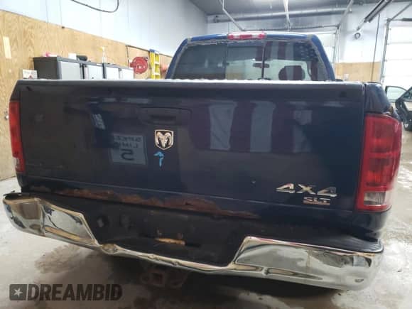 2006 Dodge 1500 Laramie z VIN 1D7HU18296S552196, wystawiony jako Copart lot #56712305 z przebiegiem 134 162 mil mil oraz Szkoda całkowita • Salvage title. Historia ofert i sprzedaży dostępna na DreamBid. Obrazek 6.