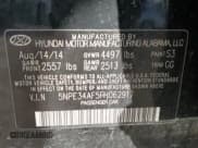 ✅ 2015 Hyundai Sonata Sport • VIN: 5NPE34AF5FH062917 • Lot: 42027853. Listed on Copart with Not provided. Free auction sales archive from the USA and detailed vehicle history report at DreamBid. Image 12.