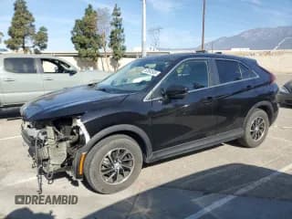 ✅ 2022 Mitsubishi Eclipse Cross ES • VIN: JA4ASUAA1NZ018100 • Lot: 53680935. Listed on Copart with 34,611 mi. Free auction sales archive from the USA and detailed vehicle history report at DreamBid. Image 1.