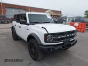 ✅ 2024 Ford Bronco Black Diamond • VIN: 1FMDE1BH4RLA71687 • Lot: 43107780. Listed on IAAI with 29,456 mi. Free auction sales archive from the USA and detailed vehicle history report at DreamBid. Image 1.