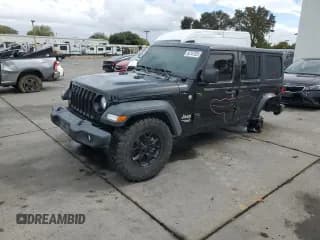 ✅ 2018 Jeep Wrangler Unlimited Sport S • VIN: 1C4HJXDN7JW203500 • Lot: 84747325. Wystawiony na Copart z przebiegiem 106 202 mil. Bezpłatny archiwum sprzedaży aukcyjnych z USA i szczegółowy raport historii pojazdu na DreamBid. Zdjęcie 1.