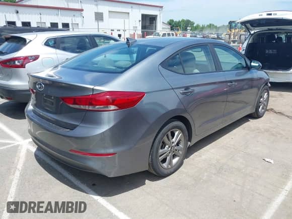 2018 Hyundai Elantra Value Edition with VIN KMHD84LF6JU511574, listed as a IAAI auction lot 42291898 with 99,296 mi miles and . Bid and sale history available at DreamBid. Image 4.