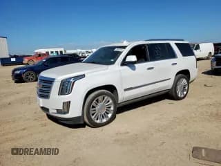 ✅ 2019 Cadillac Escalade Platinum • VIN: 1GYS4DKJ3KR323980 • Lot: 70943975. Listed on Copart with 107,368 mi. Free auction sales archive from the USA and detailed vehicle history report at DreamBid. Image 1.