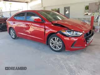 2017 Hyundai Elantra Value Edition with VIN KMHD84LF8HU395403, listed as a IAAI auction lot 43452990 with 74,071 mi miles and . Bid and sale history available at DreamBid. Image 1.