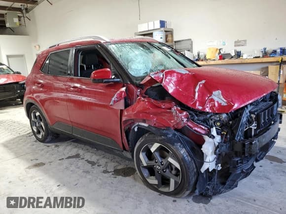 ✅ 2022 Hyundai Venue SEL • VIN: KMHRC8A36NU204173 • Lot: 85646624. Listed on Copart with 48,578 mi. Free auction sales archive from the USA and detailed vehicle history report at DreamBid. Image 4.