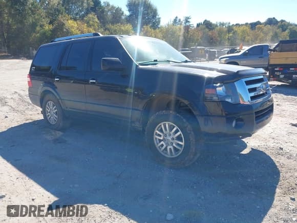 ✅ 2014 Ford Expedition Limited • VIN: 1FMJU2A59EEF58904 • Lot: 43460024. Listed on IAAI with 140,930 mi. Free auction sales archive from the USA and detailed vehicle history report at DreamBid. Image 1.