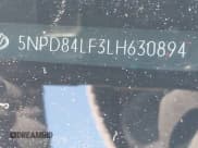 ✅ 2020 Hyundai Elantra SEL • VIN: 5NPD84LF3LH630894 • Lot: 43662912. Listed on IAAI with 92,352 mi. Free auction sales archive from the USA and detailed vehicle history report at DreamBid. Image 9.