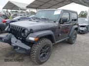 ✅ 2022 Jeep Wrangler Willys Sport • VIN: 1C4GJXAN7NW252931 • Lot: 40972143. Listed on IAAI with 12,823 mi. Free auction sales archive from the USA and detailed vehicle history report at DreamBid. Image 2.