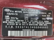 ✅ 2016 Kia Optima LX • VIN: 5XXGT4L34GG046605 • Lot: 82342425. Wystawiony na Copart z przebiegiem 88 240 mil. Bezpłatny archiwum sprzedaży aukcyjnych z USA i szczegółowy raport historii pojazdu na DreamBid. Zdjęcie 12.