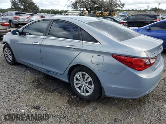2012 Hyundai Sonata GLS with VIN 5NPEB4AC1CH319883, listed as a Copart auction lot 84568685 with 206,517 mi miles and Salvage title. Bid and sale history available at DreamBid. Image 2.