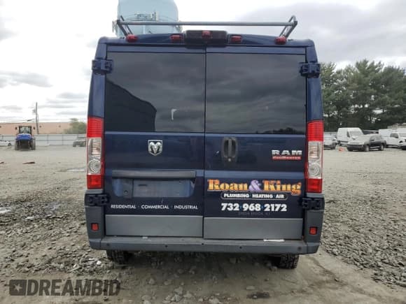 ✅ 2016 Ram ProMaster Cargo • VIN: 3C6TRVAG7GE120771 • Lot: 67644654. Listed on Copart with Not provided. Free auction sales archive from the USA and detailed vehicle history report at DreamBid. Image 6.