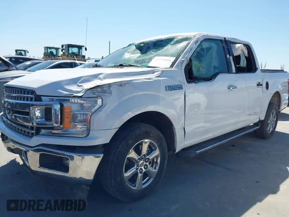 ✅ 2019 Ford F-150 XL • VIN: 1FTEW1C46KKE60764 • Lot: 42239804. Listed on IAAI with 55,955 mi. Free auction sales archive from the USA and detailed vehicle history report at DreamBid. Image 2.