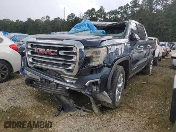 ✅ 2019 GMC Sierra 1500 SLT • VIN: 3GTP8DED7KG251509 • Лот: 67092545. Опубликован ранее на Copart с пробегом 119 935 миль. Бесплатный доступ к архиву аукционных продаж из США и подробный отчёт об истории автомобиля на DreamBid. Изображение 1.